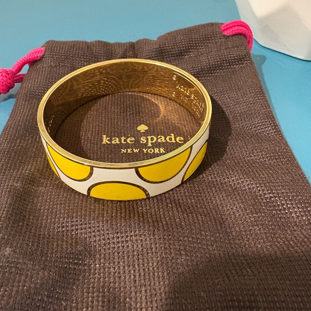 Kate Spade Idiom Bangle Bracelet 'A Place In The Sun' - Picture 2 of 4